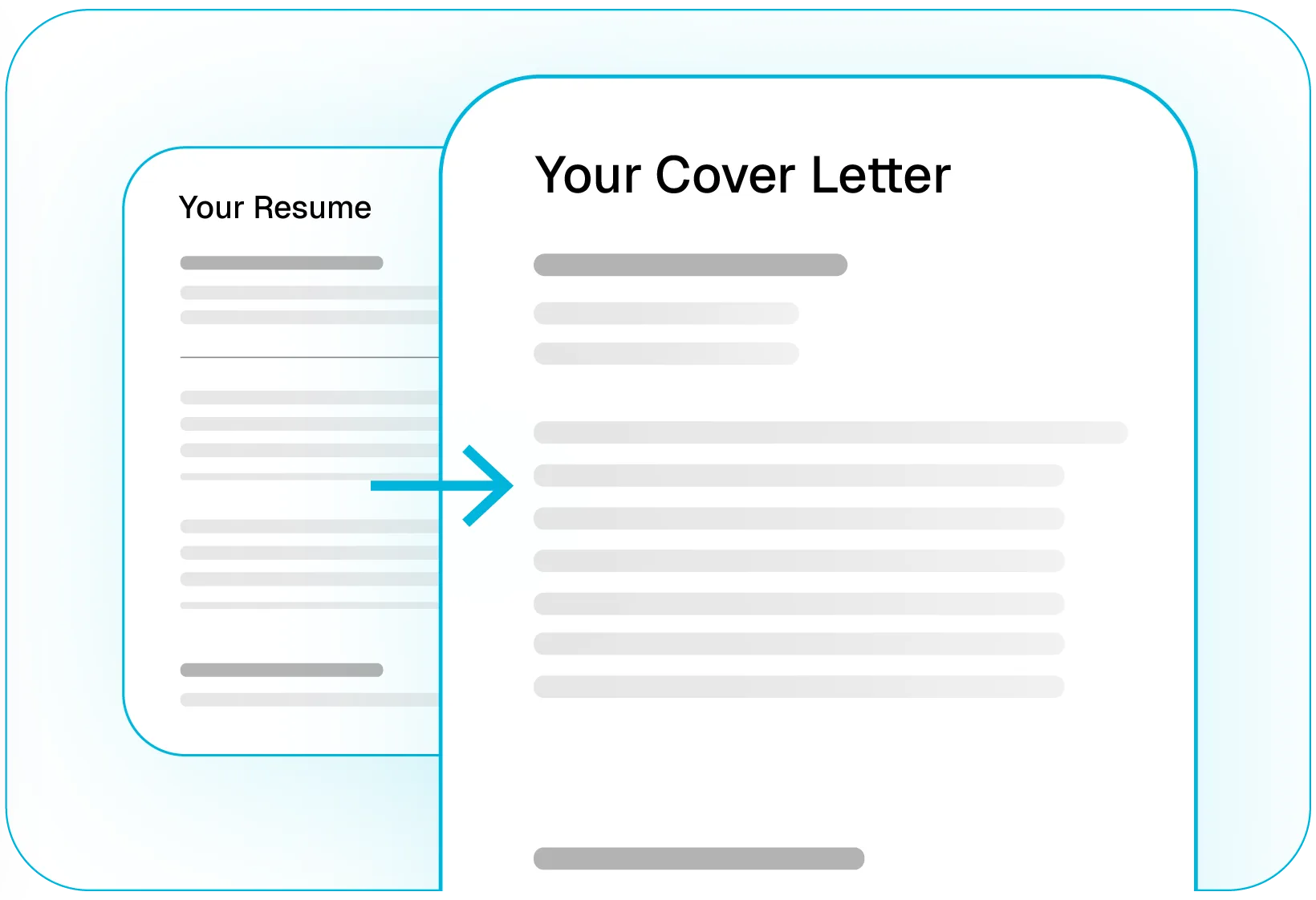 Cover letter generator illustration
