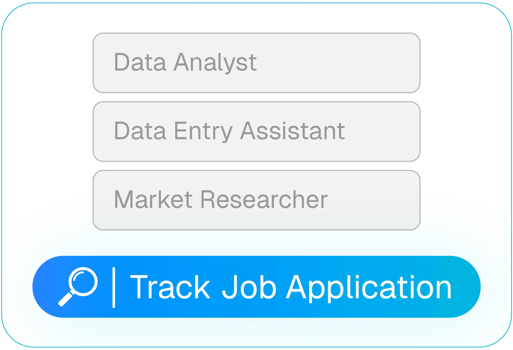 Job application tracker illustration